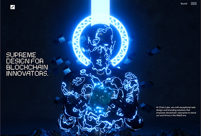 Chain-Labs Wix Studio website example